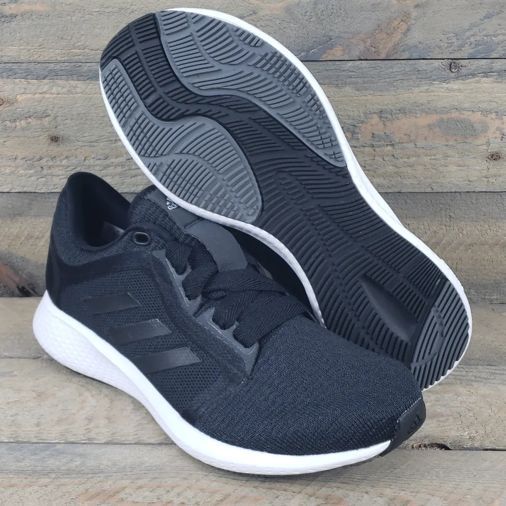 adidas Edge Lux 4 Women's Running Shoes Black White - Picture 12 of 12